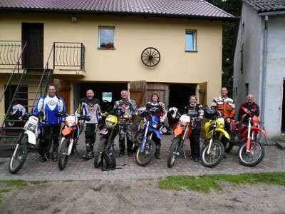 Training und Tour in Polen